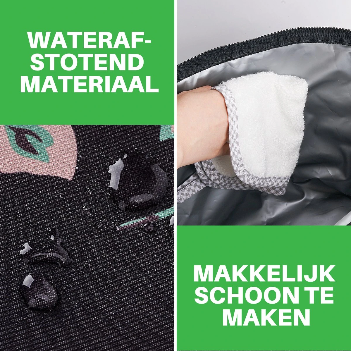 Brisby 4 Laags Geïsoleerde Koeltas - Boodschappentas 21 Liter - Bloemetjes 10 Brisby 4 Laags Geïsoleerde Koeltas - Boodschappentas 21 Liter - Bloemetjes - Image 10