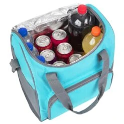 Basis Sterke Koeltas Set - 25 + 10 Liter - Lunchtas - Geïsoleerde Koeltassen - Picknicktas - Coolerbag - Blauw -Campingwinkels 1200x1200 1749