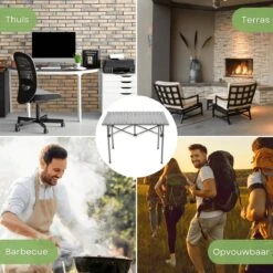 Campingtafel Inklapbaar En Opvouwbaar - Kampeertafel - Lichtgewicht Hittebestendig -Campingwinkels 1200x1200 176