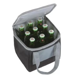 Basis Sterke Koeltas Set - 25 + 10 Liter - Lunchtas - Geïsoleerde Koeltassen - Picknicktas - Coolerbag - Zwart -Campingwinkels 1200x1200 1763