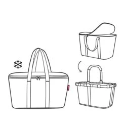 Reisenthel Coolerbag XS Koeltas Lunchtas - 4L - Dots Zwart -Campingwinkels 1200x1200 1798