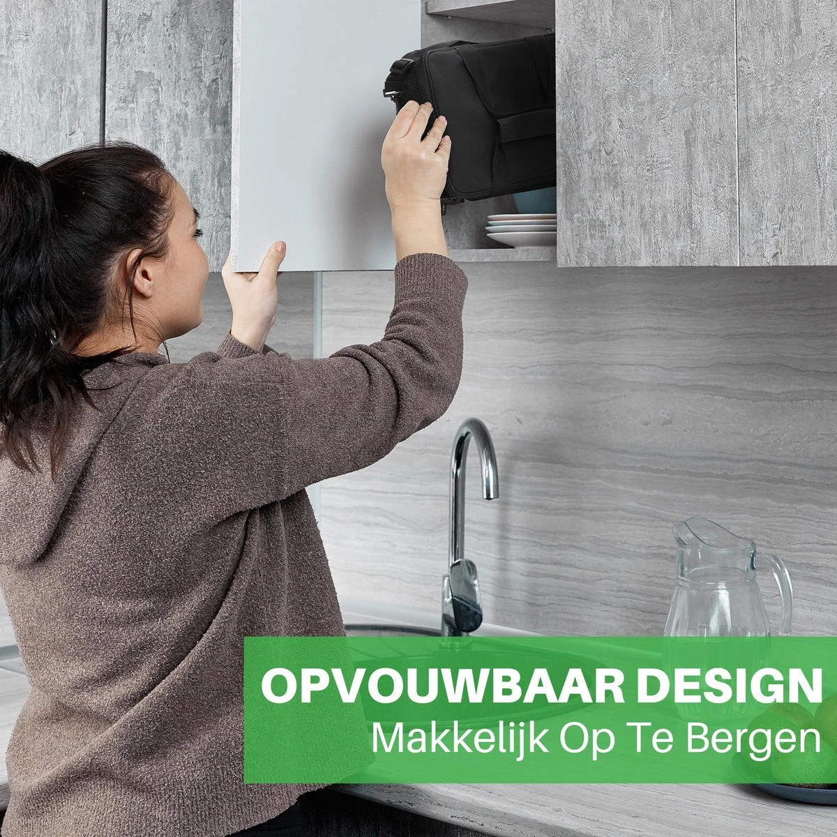 Packaway 4 Laags Geïsoleerde Koeltas - Lunchtas 15 Liter - Zwart 8 Packaway 4 Laags Geïsoleerde Koeltas - Lunchtas 15 Liter - Zwart - Image 8