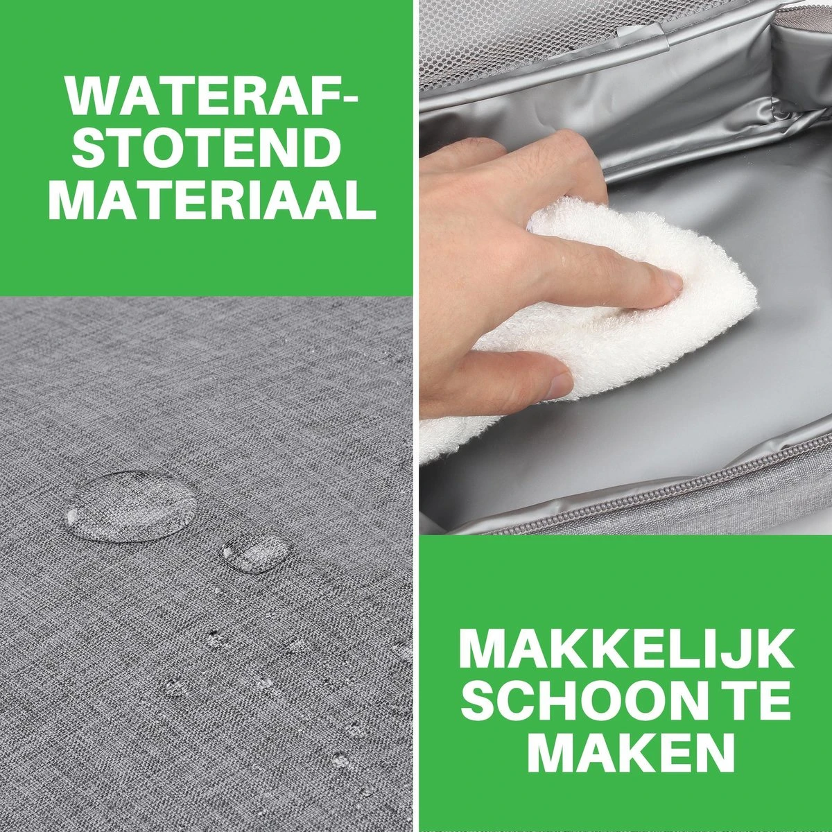 Brisby 4 Laags Geïsoleerde Koeltas - Lunchtas 1.5 Liter - Lichtgrijs 6 Brisby 4 Laags Geïsoleerde Koeltas - Lunchtas 1.5 Liter - Lichtgrijs - Image 6