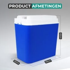 Niceey Thermo Elektrische Koelbox - 24 Liter - Koelbox Elektrisch 12v 230 Volt - Coolbox - Koelt & Verwarmt - Blauw -Campingwinkels 1200x1200 1874