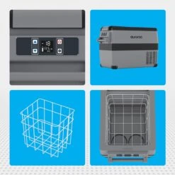 Auronic Elektrische Koelbox - 40.5L - Compressor - 12V En 240V - Grijs -Campingwinkels 1200x1200 1932