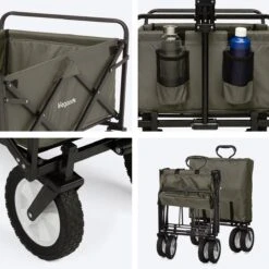 LifeGoods Bolderkar - Opvouwbaar - Draaibare Wielen - 2 Standen - 70KG Draagkracht - Groen 17 LifeGoods Bolderkar - Opvouwbaar - Draaibare Wielen - 2 Standen - 70KG Draagkracht - Groen -Campingwinkels 1200x1200 2009