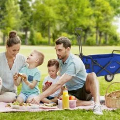 LifeGoods Bolderkar - Opvouwbaar - Draaibare Wielen - 2 Standen - 70KG Draagkracht - Blauw 14 LifeGoods Bolderkar - Opvouwbaar - Draaibare Wielen - 2 Standen - 70KG Draagkracht - Blauw -Campingwinkels 1200x1200 2078