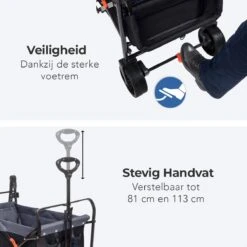 LifeGoods Bolderkar - Opvouwbaar - Tot 120KG - 103L - Extra Draagtas En Duwstang - Wasbaar Polyester - 98x45cm - Zwart/Grijs 20 LifeGoods Bolderkar - Opvouwbaar - Tot 120KG - 103L - Extra Draagtas En Duwstang - Wasbaar Polyester - 98x45cm - Zwart/Grijs -Campingwinkels 1200x1200 2108