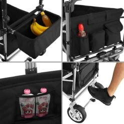 Tectake - Opvouwbare Bolderwagen Handkar Nico Zwart - 403549 -Campingwinkels 1200x1200 2128