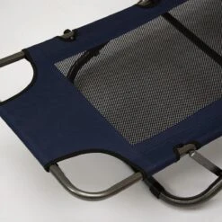 Ligstoel 155x60cm - Opvouwbaar Campingstoel Ligbed Strandstoel Tuinstoel Vouwligstoel Blauw -Campingwinkels 1200x1200 252