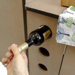 Camper Keuken MDF - Linkerkant EU - Inclusief Kledingstang + Wijnrek - Onbewerkt - Inbouw Kasten Inrichting Kampeerauto Caravan -Campingwinkels 1200x1200 29