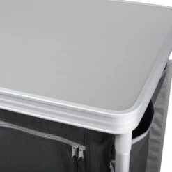 Campart Campingkeuken KI-0734 - Campingkast Groot - 4 Verstelbare Poten - Opvouwbaar En Lichtgewicht - Inclusief Opbergtas - Grijs -Campingwinkels 1200x1200 304