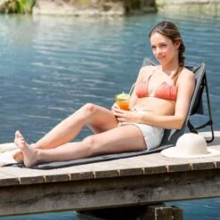 Intimo Strandmat - 2 Stuks - Grijs - 100x51x41cm -Campingwinkels 1200x1200 32