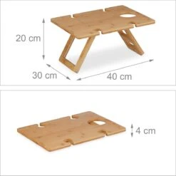 Relaxdays Opvouwbare Picknick Wijntafel - 4 Wijnglazenhouders - Bamboe Dienbladtafel Klein 10 Relaxdays Opvouwbare Picknick Wijntafel - 4 Wijnglazenhouders - Bamboe Dienbladtafel Klein -Campingwinkels 1200x1200 358