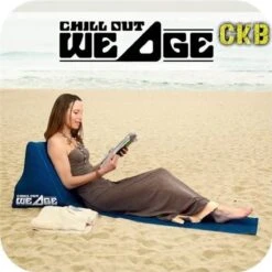 CKB LTD - Chill Out - Luchtbed - Campingstoel - Wedge Opblaasbare Ligstoel - Blauw Strandstoel 1 Persoons Volwassen Luchtbedden Kampeerstoel Vouwstoel Stoel Slaapmatje Slaapmatten Opvouwbaar Volwassenen Tuinstoel Opblaasstoel Kampeerstoelen Lucht -Campingwinkels 1200x1200 368