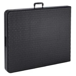 Casaria Tuintafel Opvouwbaar – Met Draaggreep 180x75 Cm – Zwart -Campingwinkels 1200x1200 376