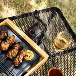 Travellife Greccio Outdoor Tafel Mesh Black 90 X 60 -Campingwinkels 1200x1200 380