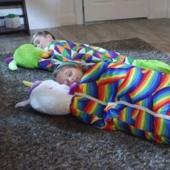 Unicorn Slaapzak -180 Cms | Kinderslaapzak | Slaapzak Junior | Nappers | Children Sleeping Bag | Kinderen Slaapzak | Super Soft 2 In 1 Fun Pillow &Sleepy For Boys | Unicorn Slaapzak | Zachte Slaapzak | Knuffel Slaapzak | 2 In 1 Slaapzak | Kinderen -Campingwinkels 1200x1200 391
