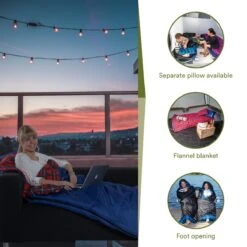 Skandika Dundee Flannel-L Slaapzak – Mummmieslaapzakken – Slaapzakken Volwassen - Maat M – Unisex - Katoen, Luxe Kwaliteit, Dubbele Slaapzak, 3 Seizoenen, Tot -20°C - 220 X 80 Cm - Outdoor Kampeerslaapzak – Ritssluiting Links - Zwart/blauw 9 Skandika Dundee Flannel-L Slaapzak – Mummmieslaapzakken – Slaapzakken Volwassen - Maat M – Unisex - Katoen, Luxe Kwaliteit, Dubbele Slaapzak, 3 Seizoenen, Tot -20°C - 220 X 80 Cm - Outdoor Kampeerslaapzak – Ritssluiting Links - Zwart/blauw -Campingwinkels 1200x1200 399