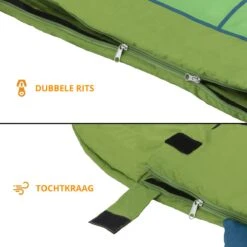 Dutch Mountains Kinderslaapzak Nijlpaard - 170 X 70cm Polyester - Zacht Lichtgewicht – Opberghoes -Campingwinkels 1200x1200 488