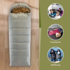 Skandika Dundee Flannel-R Slaapzak – Slaapzakken – Slaapzakken Volwassen - Maat M – Unisex - Katoen, Luxe Kwaliteit, Dubbele Slaapzak, 3 Seizoenen, Tot -20°C - 220 X 80 Cm - Outdoor Kampeerslaapzak – Ritssluiting Rechts - Grijs/geel 10 Skandika Dundee Flannel-R Slaapzak – Slaapzakken – Slaapzakken Volwassen - Maat M – Unisex - Katoen, Luxe Kwaliteit, Dubbele Slaapzak, 3 Seizoenen, Tot -20°C - 220 X 80 Cm - Outdoor Kampeerslaapzak – Ritssluiting Rechts - Grijs/geel -Campingwinkels 1200x1200 539