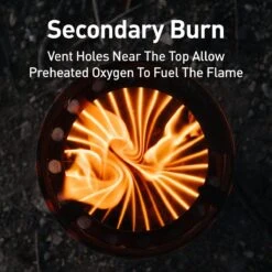 Solo Stove Lite Draagbare Kooktoestel. Geen Vloeibare Brandstof Nodig. Krachtige Efficiënte Houtverbranding En Weinig Rook. Voor 1-2 Personen, 304 Roestvrijstaal, Compact ⌀ 10,8 Cm, Hoogte 14,5 Cm, 255g. -Campingwinkels 1200x1200 656