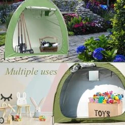 Merkloos Fietstent, Beschermhoes Fietsenschuur, Tent Voor Camping In De Open Lucht-groen 200*80*165CM 16 Merkloos Fietstent, Beschermhoes Fietsenschuur, Tent Voor Camping In De Open Lucht-groen 200*80*165CM -Campingwinkels 1200x1200 752