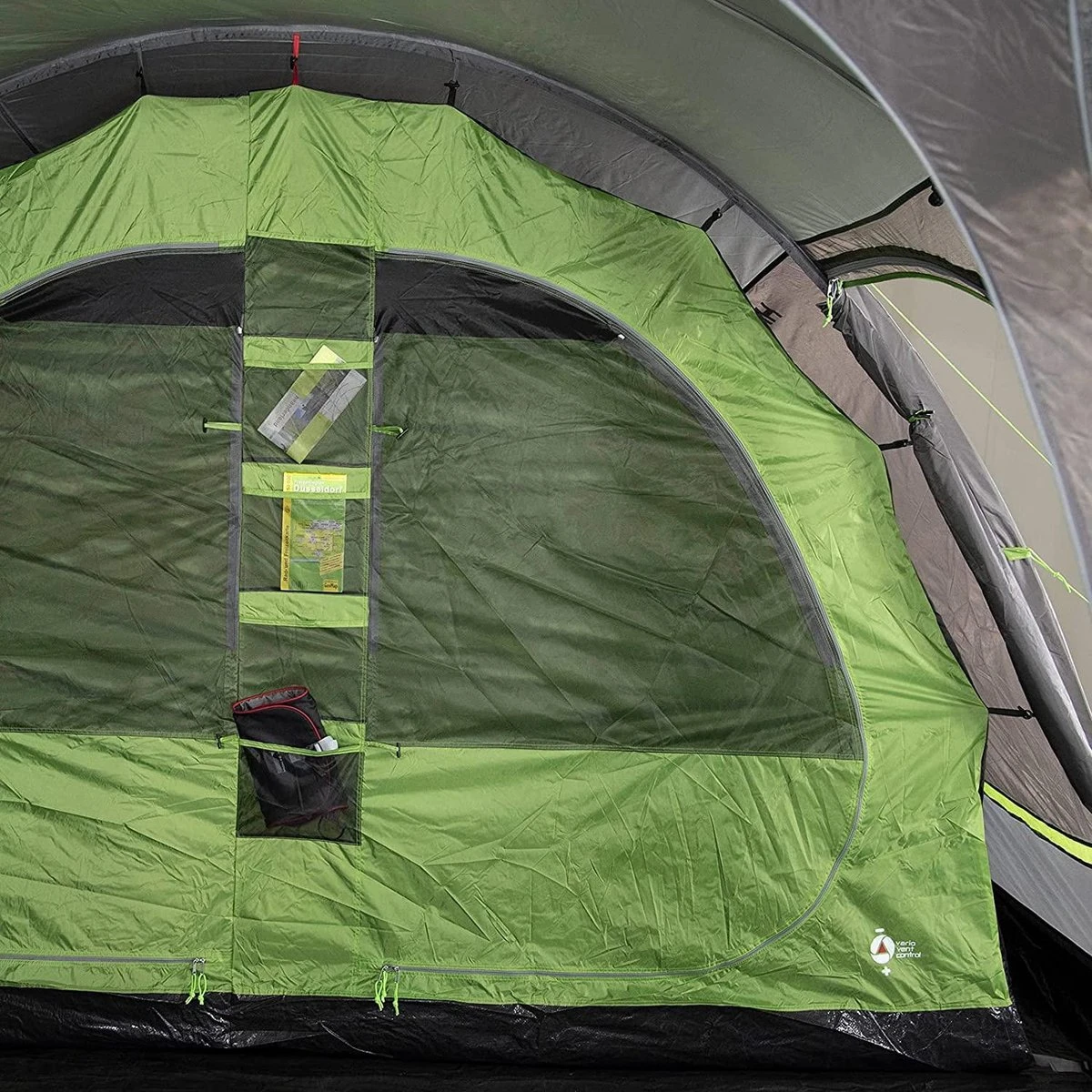 High Peak Tunneltent Bozen 5.0, 5 Persoons, 2,0 M Stahoogte, 4.000 Mm Waterdicht, Verduisterde Binnentent 8 High Peak Tunneltent Bozen 5.0, 5 Persoons, 2,0 M Stahoogte, 4.000 Mm Waterdicht, Verduisterde Binnentent - Afbeelding 8