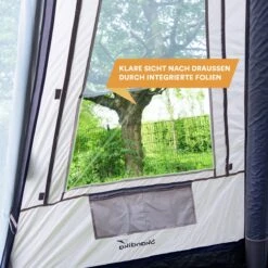 Skandika Tipi Kotona Air Opblaasbare Tent – Opblaasbare Tenten - 4 Persoons Tipi Tent – Tenten - Campingtent – Ingenaaide Tentvloer – Muggengaas – 260 Cm Stahoogte – 490 X 370 X 260 (L X B X H) – Outdoor, Camping, Tuin – Luchttent - Kamperen - Beige -Campingwinkels 1200x1200 873
