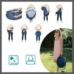 Babymoov Babyni Speelruimte & Extra Bedje Anti-UV FPS 50+ Marinière -Campingwinkels 1200x1200 911