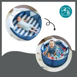 Babymoov Babyni Speelruimte & Extra Bedje Anti-UV FPS 50+ Marinière -Campingwinkels 1200x1200 914