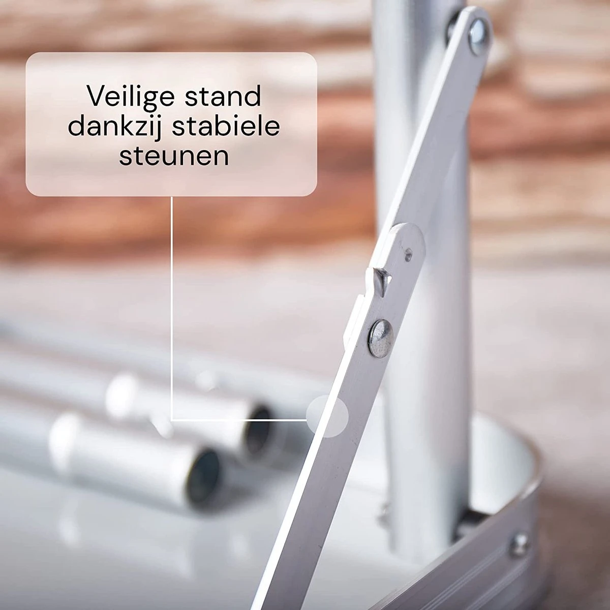 Liivo Aluminium Inklapbare Tafel - Campeertafel 75x55x60cm 4 Liivo Aluminium Inklapbare Tafel - Campeertafel 75x55x60cm - Image 4