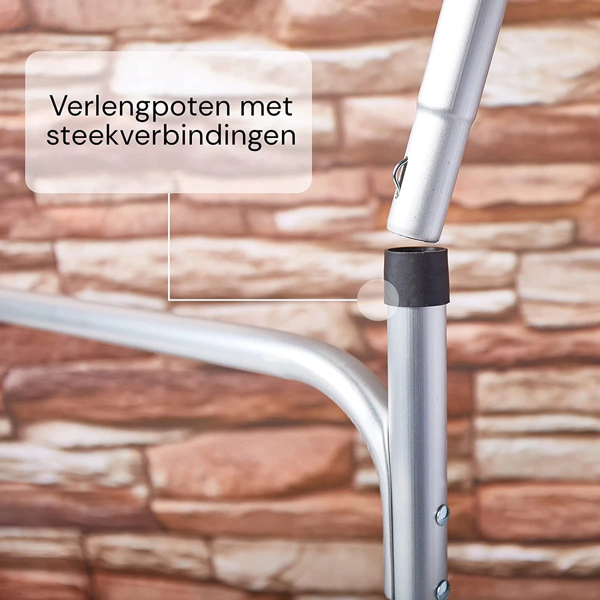 Liivo Aluminium Inklapbare Tafel - Campeertafel 75x55x60cm 7 Liivo Aluminium Inklapbare Tafel - Campeertafel 75x55x60cm - Image 7