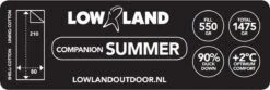 Lowland Outdoor Companion Summer Slaapzak - Dekenmodel Slaapzak - 210 X 80 Cm - Groen -Campingwinkels 1200x402 1