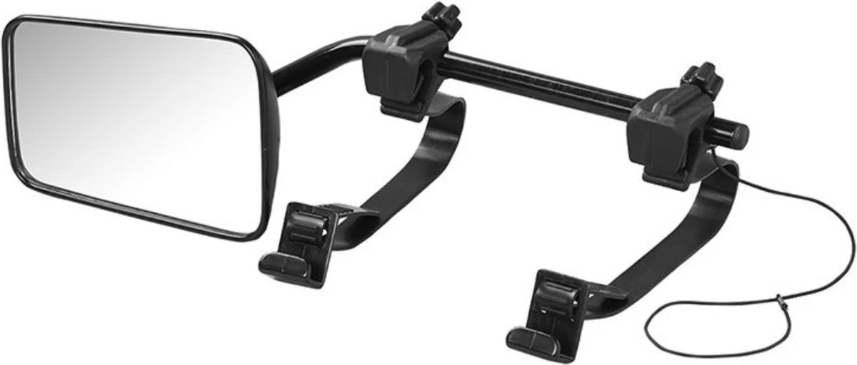 PROPLUS Pro Plus Caravanspiegel - Deluxe - Universeel Voor Links En Rechts - Zwart 1 PROPLUS Pro Plus Caravanspiegel - Deluxe - Universeel Voor Links En Rechts - Zwart