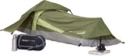 Where Tomorrow Solo Tent 220X80X50 Cm - Groen - 1 Persoons 10 Where Tomorrow Solo Tent 220X80X50 Cm - Groen - 1 Persoons -Campingwinkels 1200x544