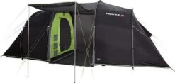 High Peak Tauris 4 Tunneltent - Donkergrijs - 4 Persoons -Campingwinkels 1200x569