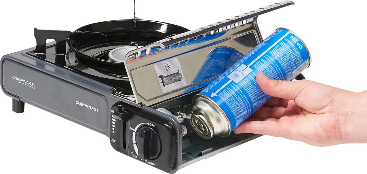 Campingaz Camp Bistro 3 Camping Kooktoestel - 1-pits - 2200 Watt 4 Campingaz Camp Bistro 3 Camping Kooktoestel - 1-pits - 2200 Watt - Afbeelding 4