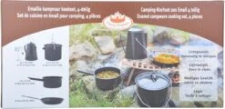 ESSCHERT DESIGN Pannenset Kampvuur - 4 Delig - Outdoor - Metaal -Campingwinkels 1200x581 14