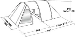 Easy Camp Tunneltent 4-persoons Galaxy 400 Staalgrijs En Blauw 6 Easy Camp Tunneltent 4-persoons Galaxy 400 Staalgrijs En Blauw -Campingwinkels 1200x598 2