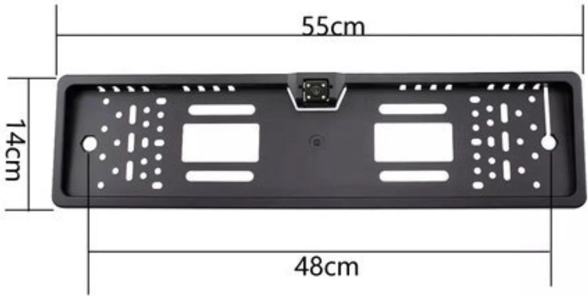 Draadloos Achteruitrijcamera 170 Graden Kijkhoek/Parkeerhulp/LED/Nachtzicht + Kentekenplaat Houder + Draadloos Module 5 Draadloos Achteruitrijcamera 170 Graden Kijkhoek/Parkeerhulp/LED/Nachtzicht + Kentekenplaat Houder + Draadloos Module - Afbeelding 5