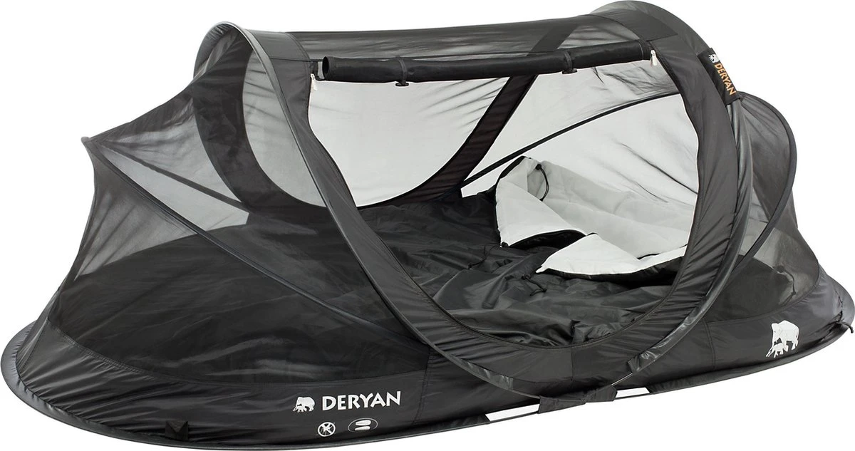 Deryan Luxe Pop-up Reisklamboe - Lichtgewicht 2 Persoons Klamboe – Geimpregneerd - Slaapcompartiment Voor Tent - Binnentent 12 Deryan Luxe Pop-up Reisklamboe - Lichtgewicht 2 Persoons Klamboe – Geimpregneerd - Slaapcompartiment Voor Tent - Binnentent - Afbeelding 12