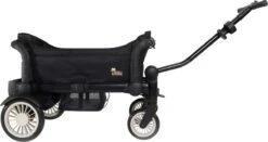 Deryan Luxe Sandy Bolderkar - Duo Buggy - Tandem Buggy - Opvouwbaar - Inklapbare Bolderwagen - Duo Kinderwagen - Zwart -Campingwinkels 1200x637 6