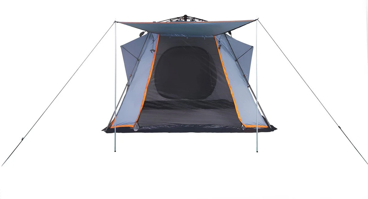 Where Tomorrow Gezinstent Met Zonnendak 300X395X200 Cm- Grijs - 5 Persoons 1 Where Tomorrow Gezinstent Met Zonnendak 300X395X200 Cm- Grijs - 5 Persoons