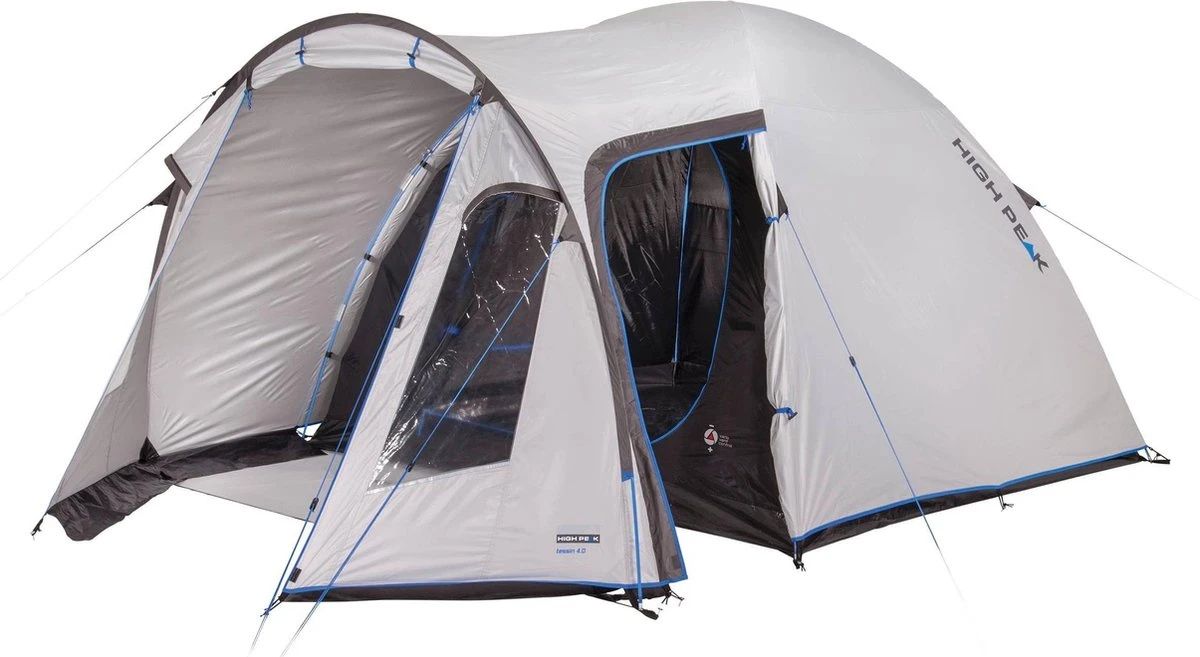 High Peak Tessin 4.0 Koepeltent - Nimbus Grijs - 4 Persoons 9 High Peak Tessin 4.0 Koepeltent - Nimbus Grijs - 4 Persoons - Image 9