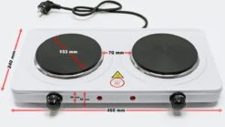 Dubbele Elektrische Kookplaat 2-Pits - Losse Camping Kookstel Fornuis - Kooktoestel Kampeer Kookstel -Campingwinkels 1200x675 6