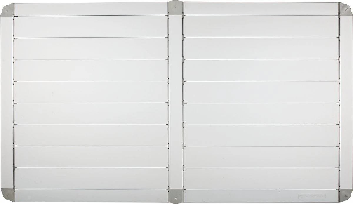 Campart Campingtafel XL TA-0806 - Opvouwbaar, Lichtgewicht En Met Verstelbare Poten - Kampeertafel Inklapbaar Inclusief Opbergtas - 140 X 80 X 70 Cm - Wit 3 Campart Campingtafel XL TA-0806 - Opvouwbaar, Lichtgewicht En Met Verstelbare Poten - Kampeertafel Inklapbaar Inclusief Opbergtas - 140 X 80 X 70 Cm - Wit - Afbeelding 3