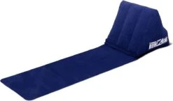 CKB LTD - Chill Out - Luchtbed - Campingstoel - Wedge Opblaasbare Ligstoel - Blauw Strandstoel 1 Persoons Volwassen Luchtbedden Kampeerstoel Vouwstoel Stoel Slaapmatje Slaapmatten Opvouwbaar Volwassenen Tuinstoel Opblaasstoel Kampeerstoelen Lucht -Campingwinkels 1200x704