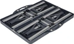 Bo-Camp Picknicktafel - Basic - Inklapbaar - Grijs -Campingwinkels 1200x711