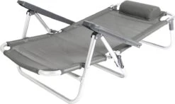 Bo-Camp Beach Chair - Monaco - Aluminium - Grijs 20 Bo-Camp Beach Chair - Monaco - Aluminium - Grijs -Campingwinkels 1200x715